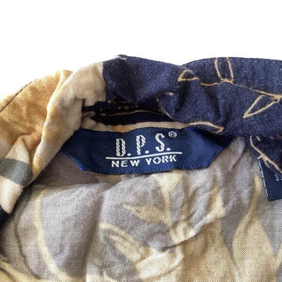 Vintage DPS New York Floral Button down - Picture 4 of 6